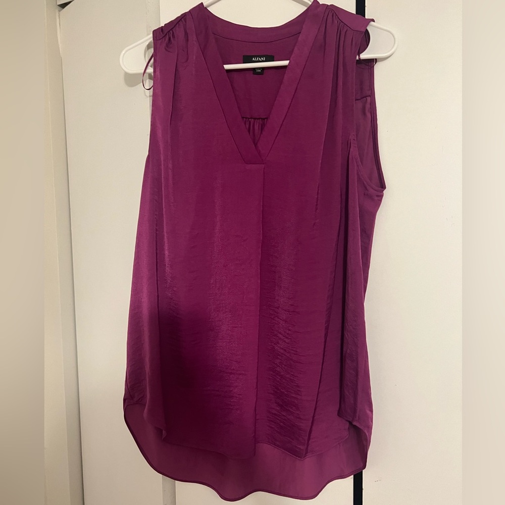 Alfani sleeveless top.